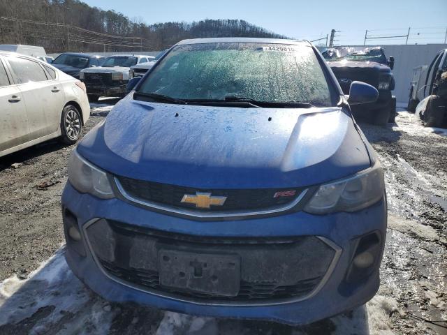  CHEVROLET SONIC 2017 Blue