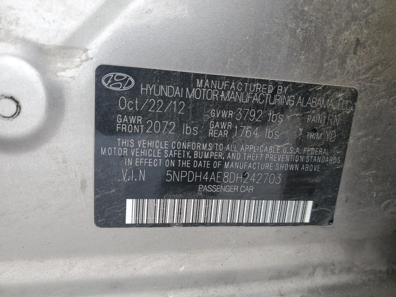 2013 Hyundai Elantra - Image 14