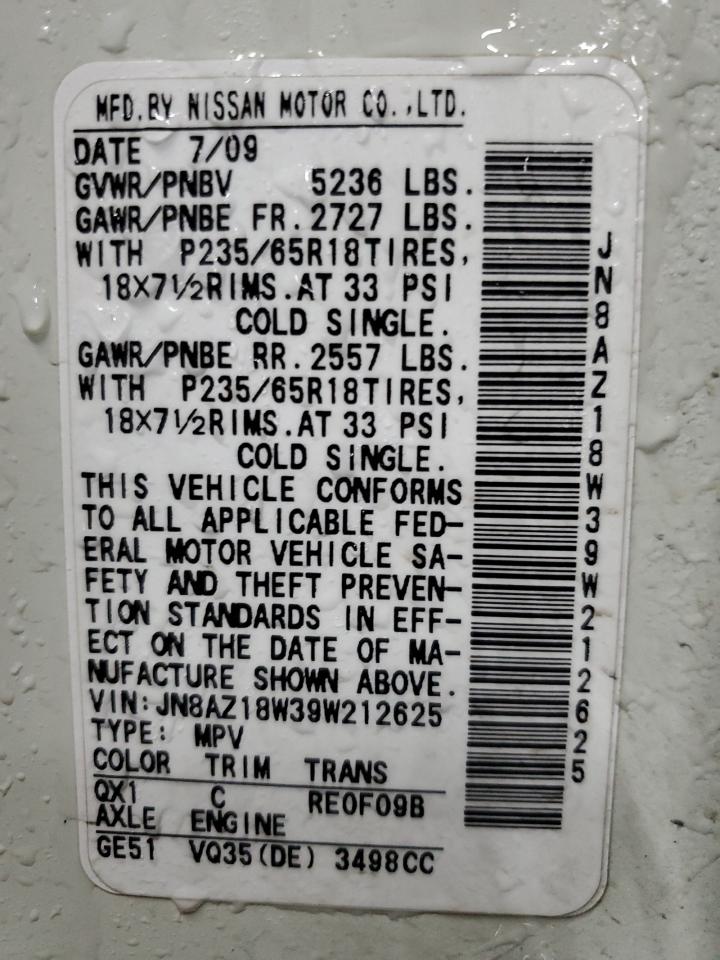 2009 Nissan Murano - Image 13