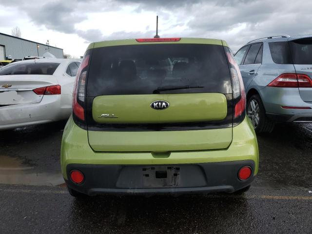  KIA SOUL 2017 Зелений