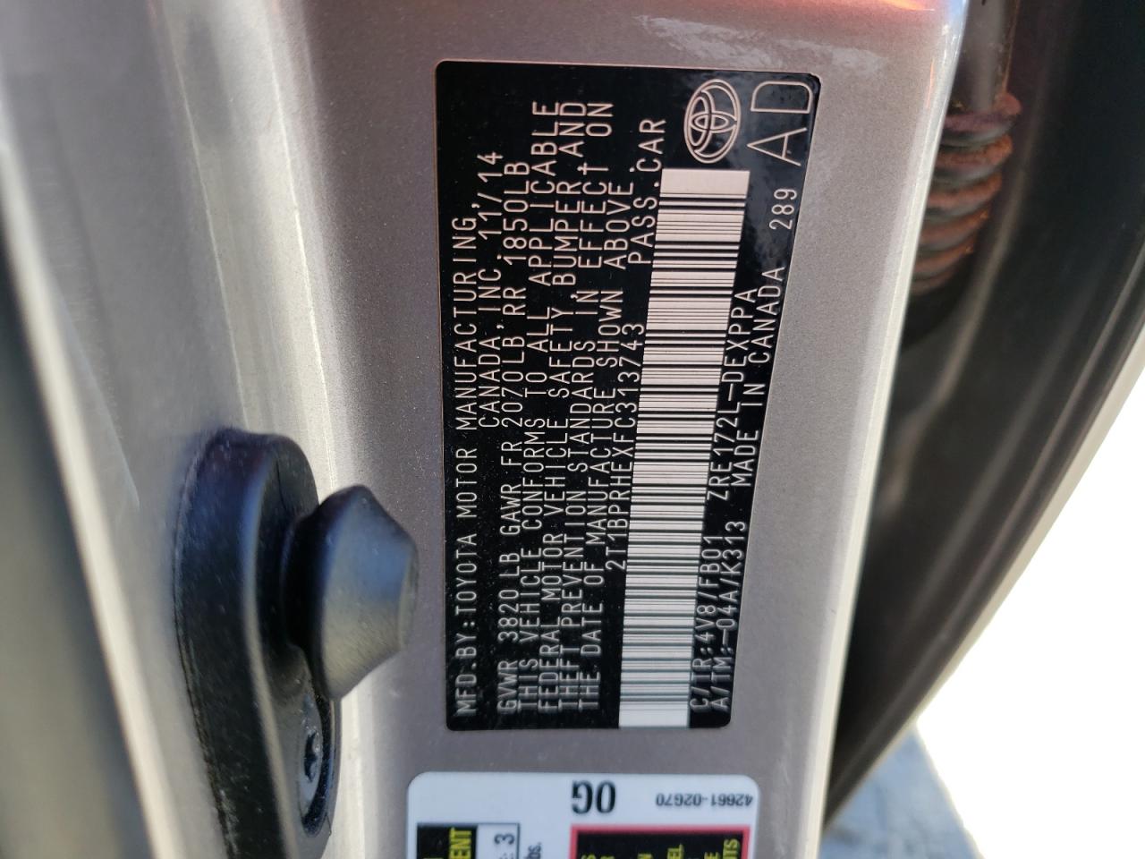 2015 Toyota Corolla - Image 13