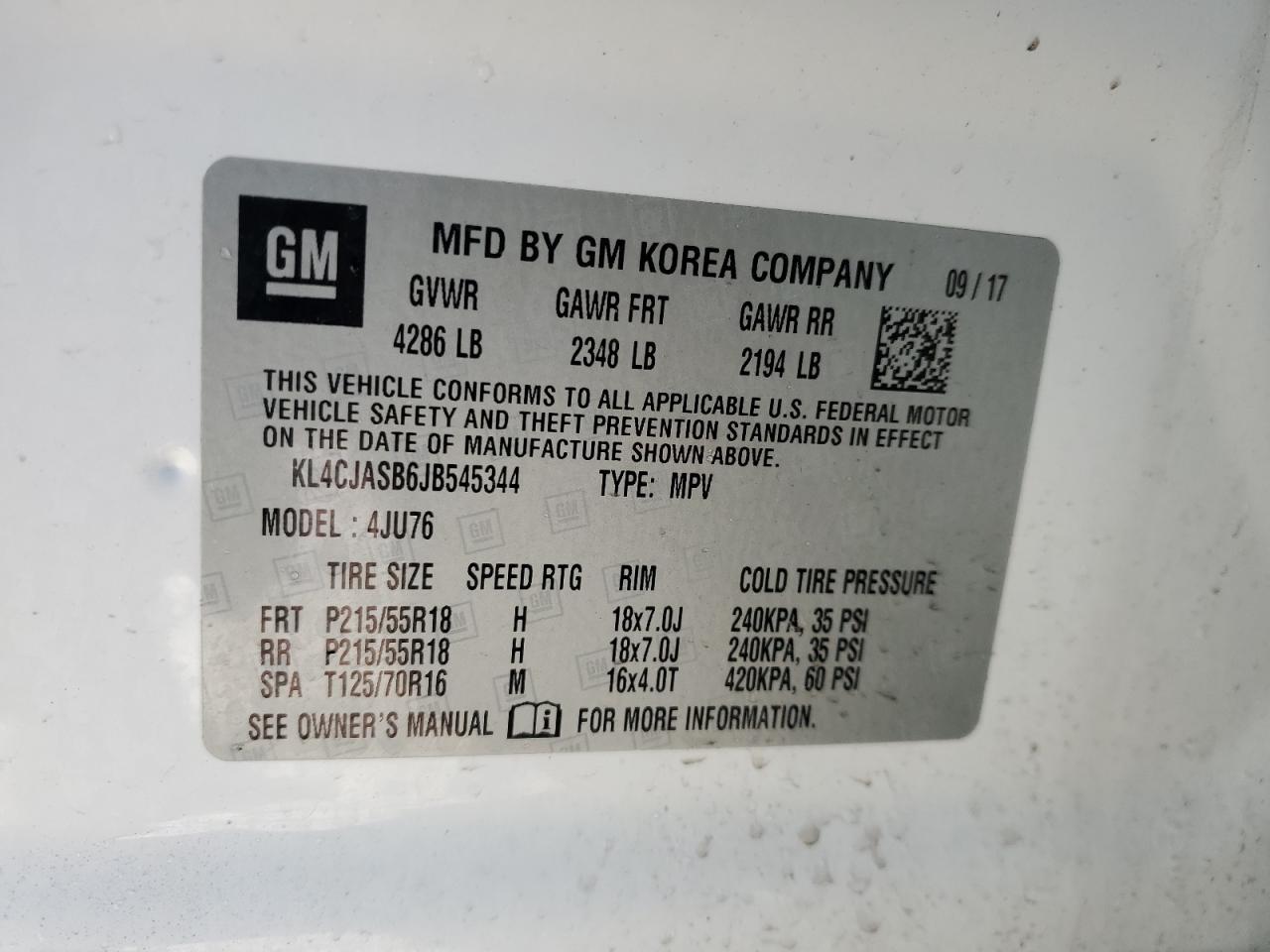 2018 Buick Encore - Image 15