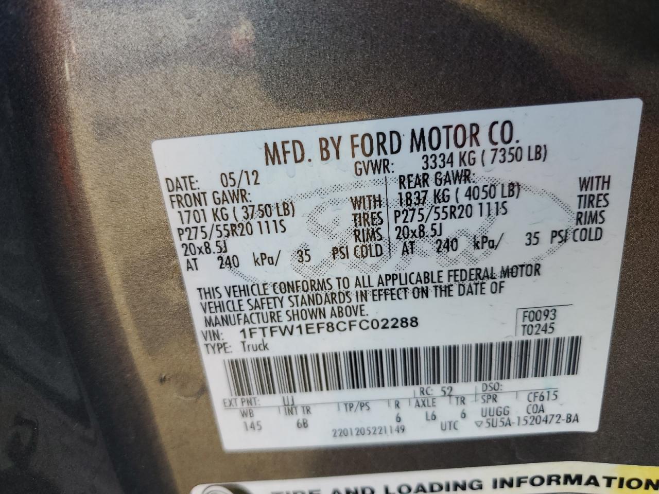 2012 Ford F-150 - Image 12