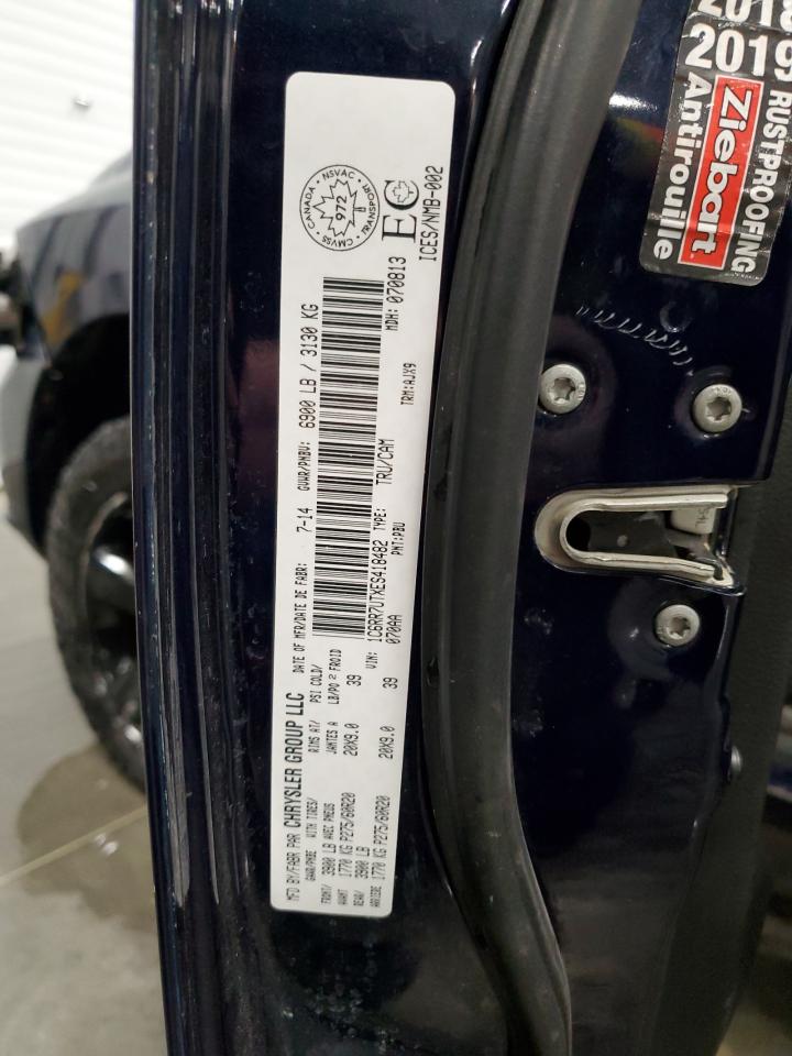 2014 Ram 1500 Sport VIN: 1C6RR7UTXES418482 Lot: 44676945