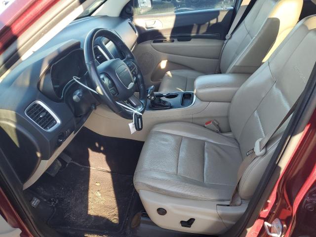  DODGE DURANGO 2018 Czerwony