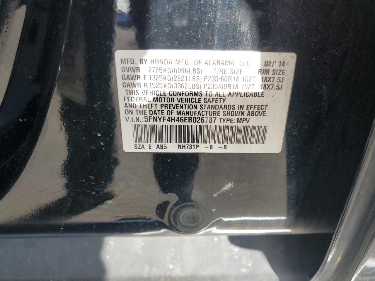 2014 Honda Pilot - Image 15