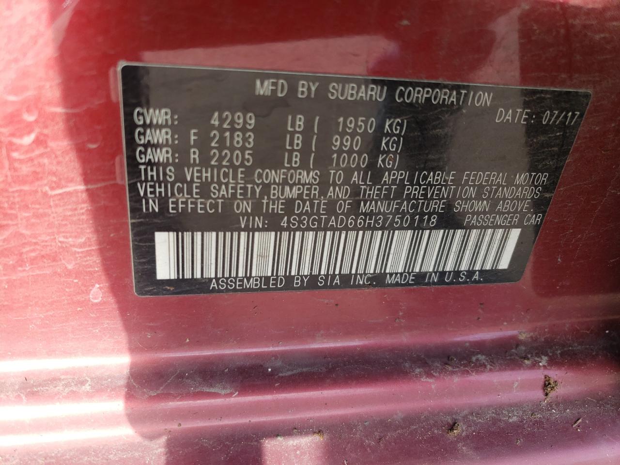 2017 Subaru Impreza - Image 14