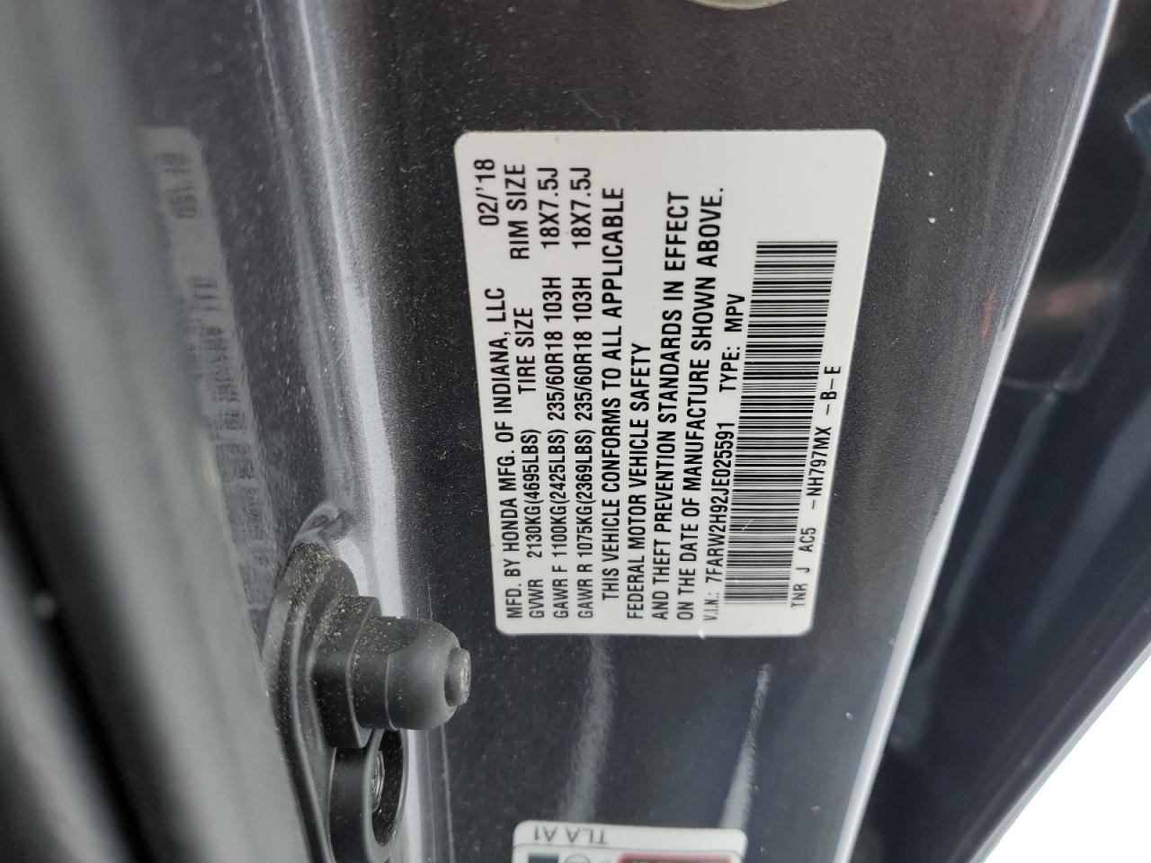 2018 Honda CR-V - Image 13