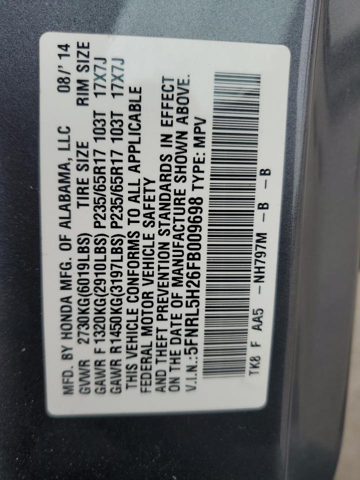 2015 Honda Odyssey - Image 13
