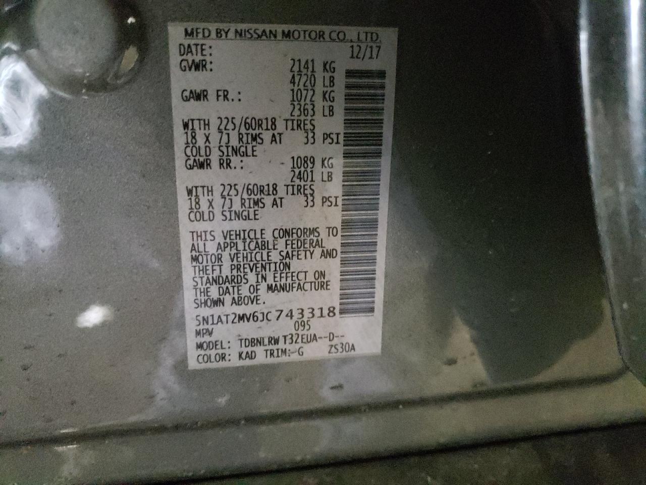 2018 Nissan Rogue - Image 12