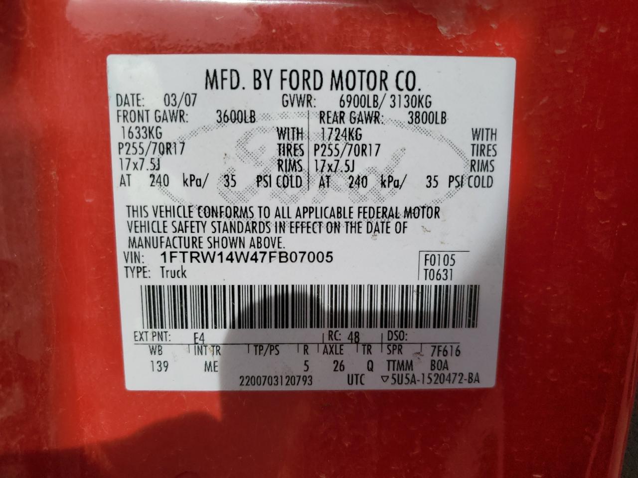 2007 Ford F-150 - Image 12