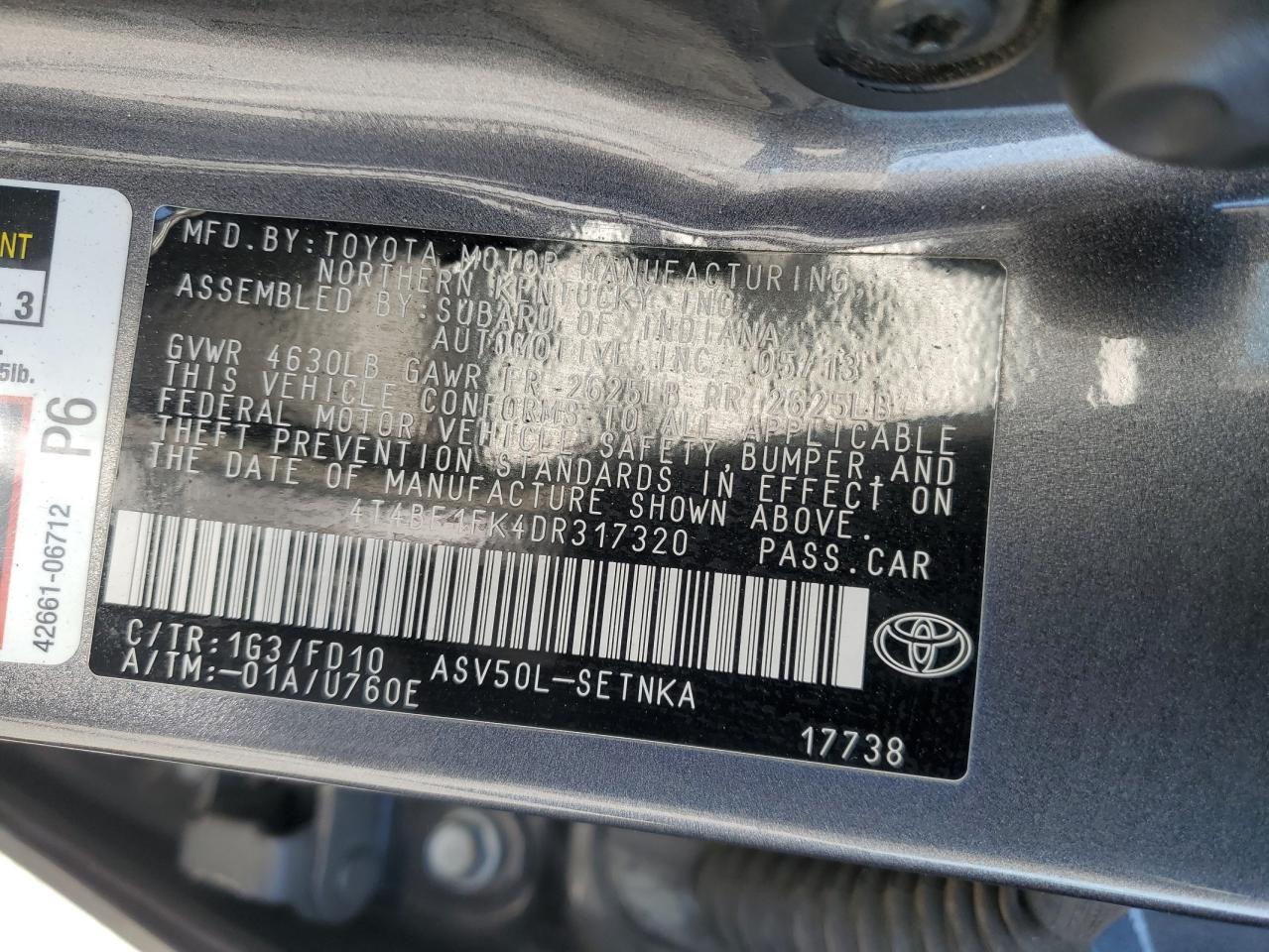 2013 Toyota Camry - Image 13