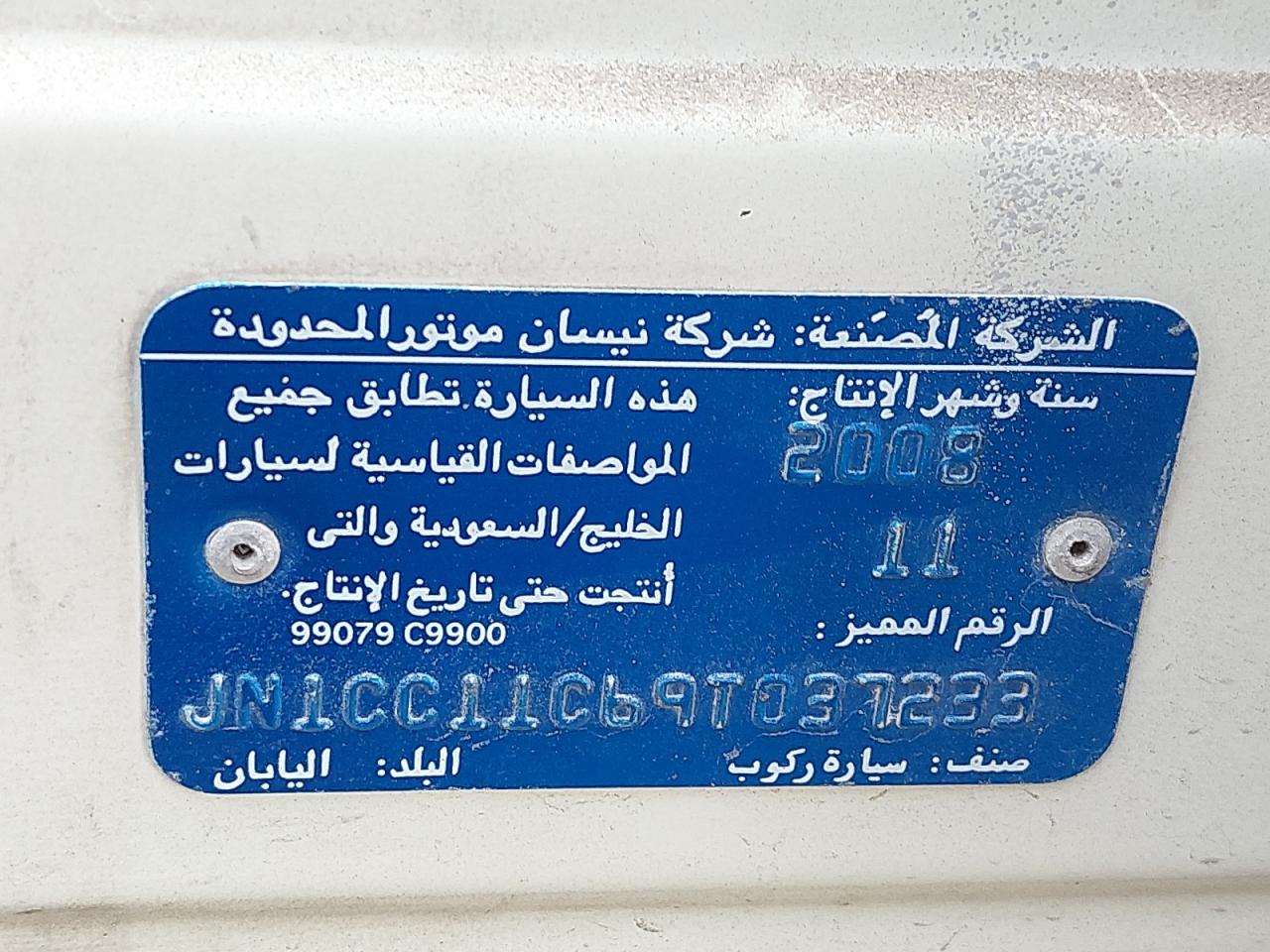 JN1CC11C69T037233 - 2009 Nissan Tiida - #46964035