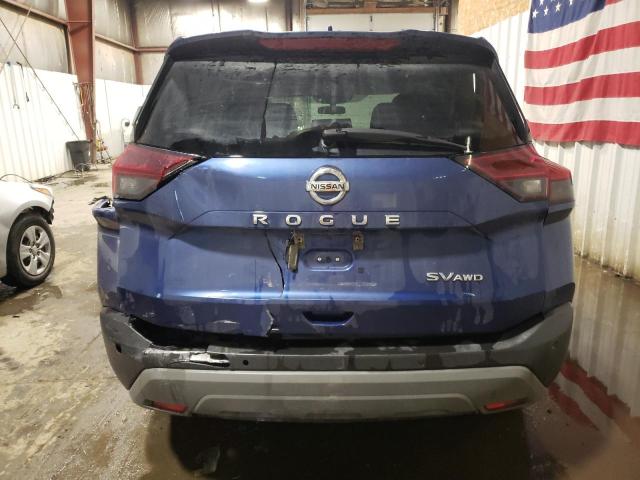  NISSAN ROGUE 2021 Синий