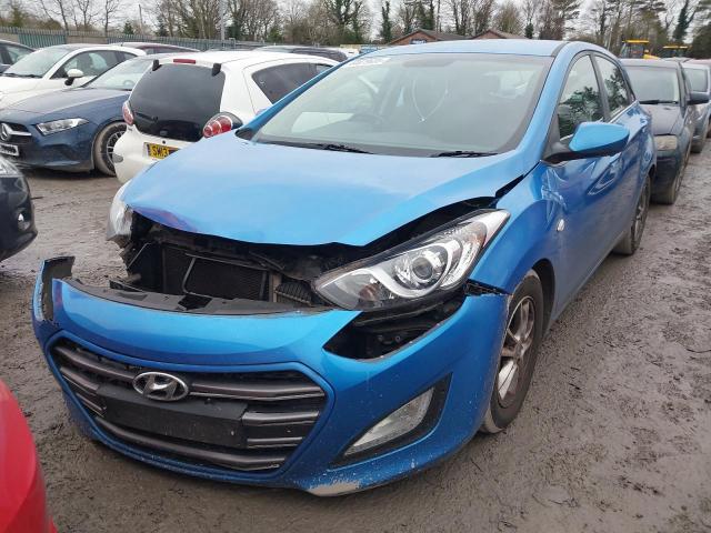 2016 HYUNDAI I30 SE BLU for sale at Copart WOLVERHAMPTON