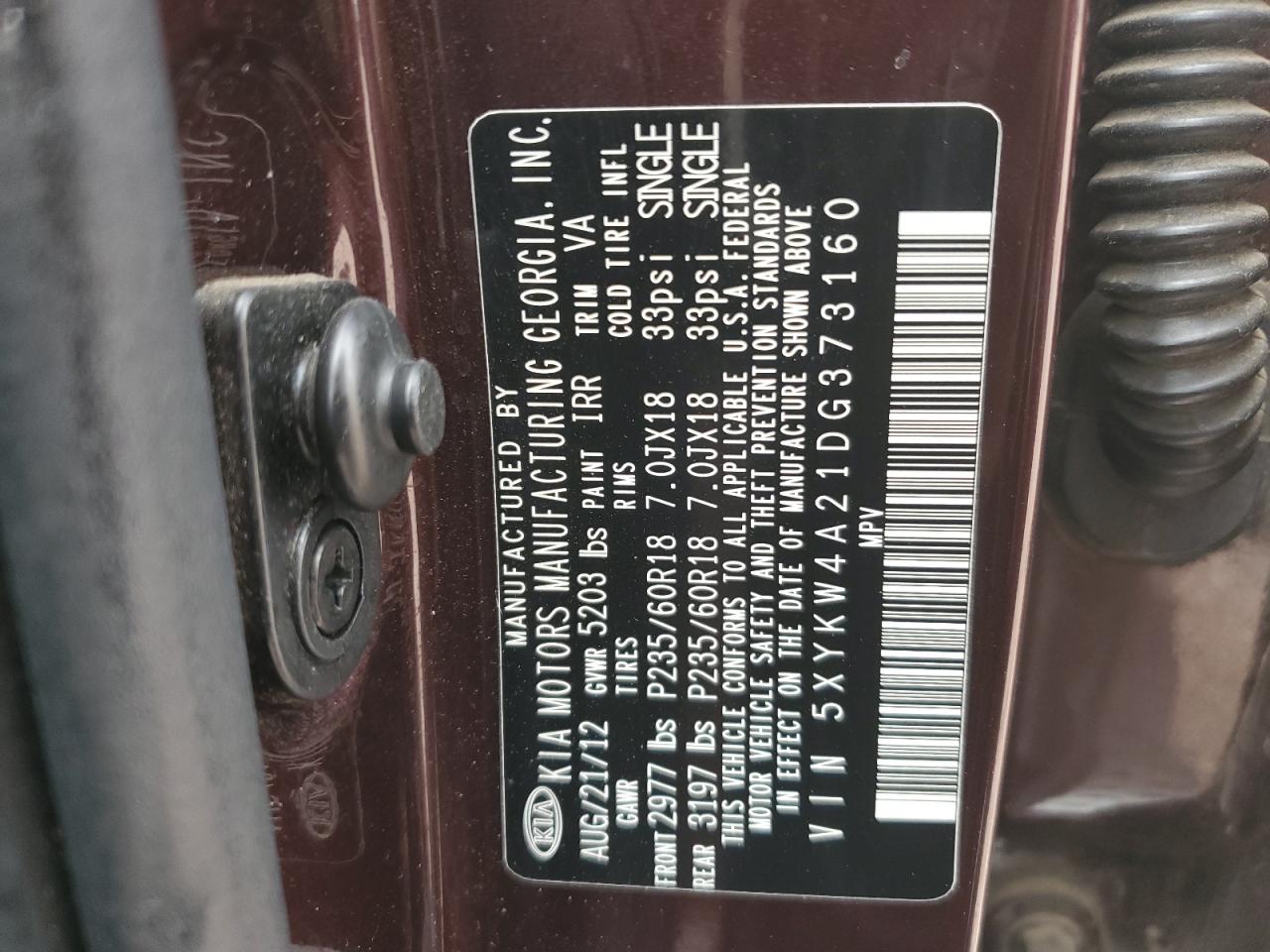 2013 Kia Sorento - Image 14