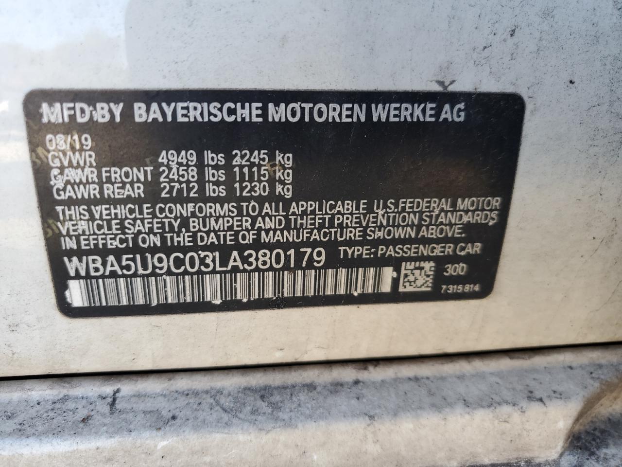 2020 BMW M3 - Image 12