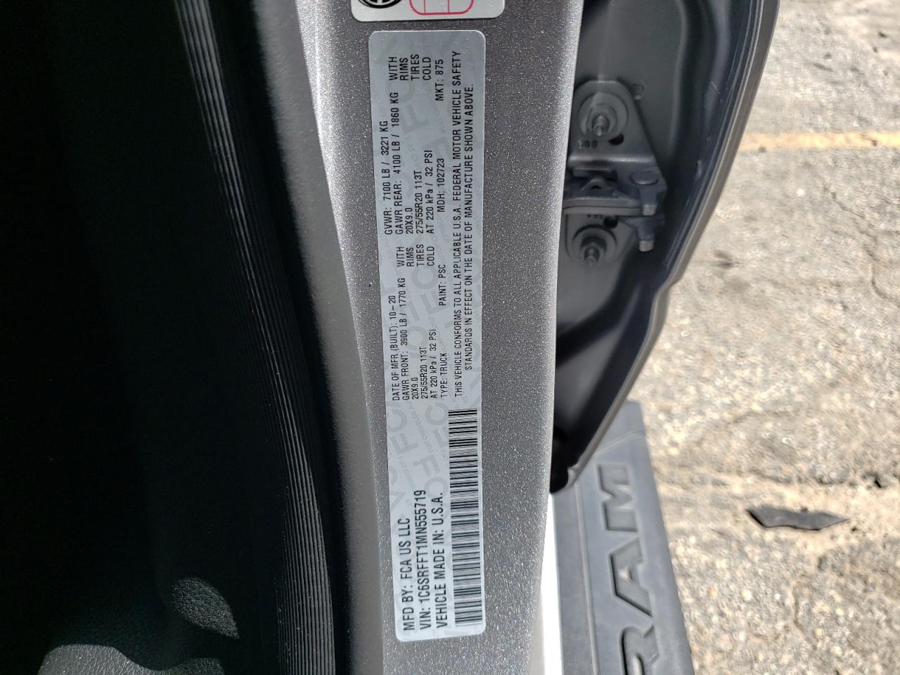 2021 RAM 1500 - Image 12