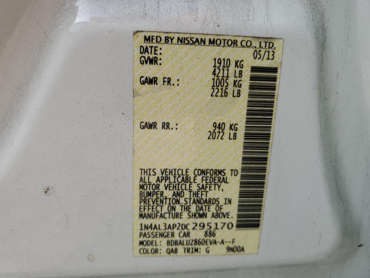 2013 Nissan Altima - Image 14
