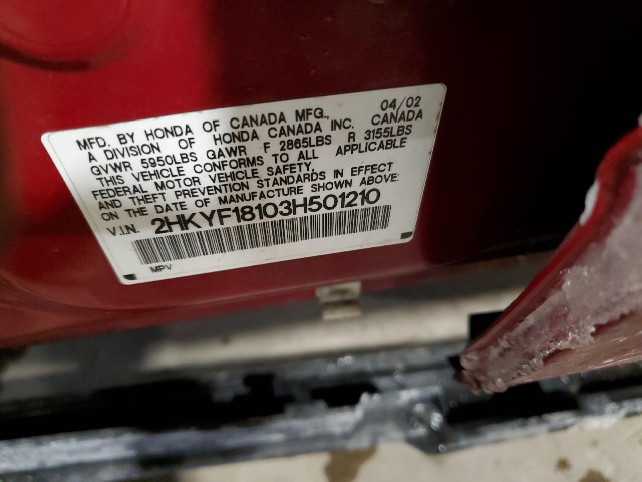 2003 Honda Pilot - Image 15