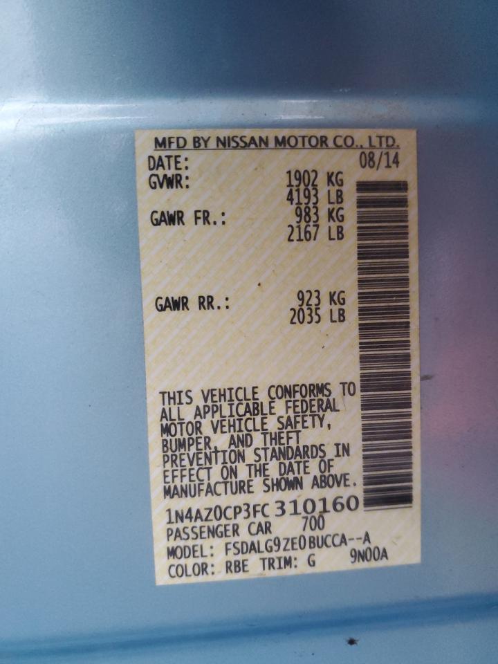 2015 Nissan Leaf - Image 12