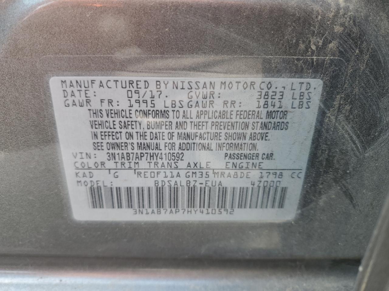 2017 Nissan Sentra - Image 12