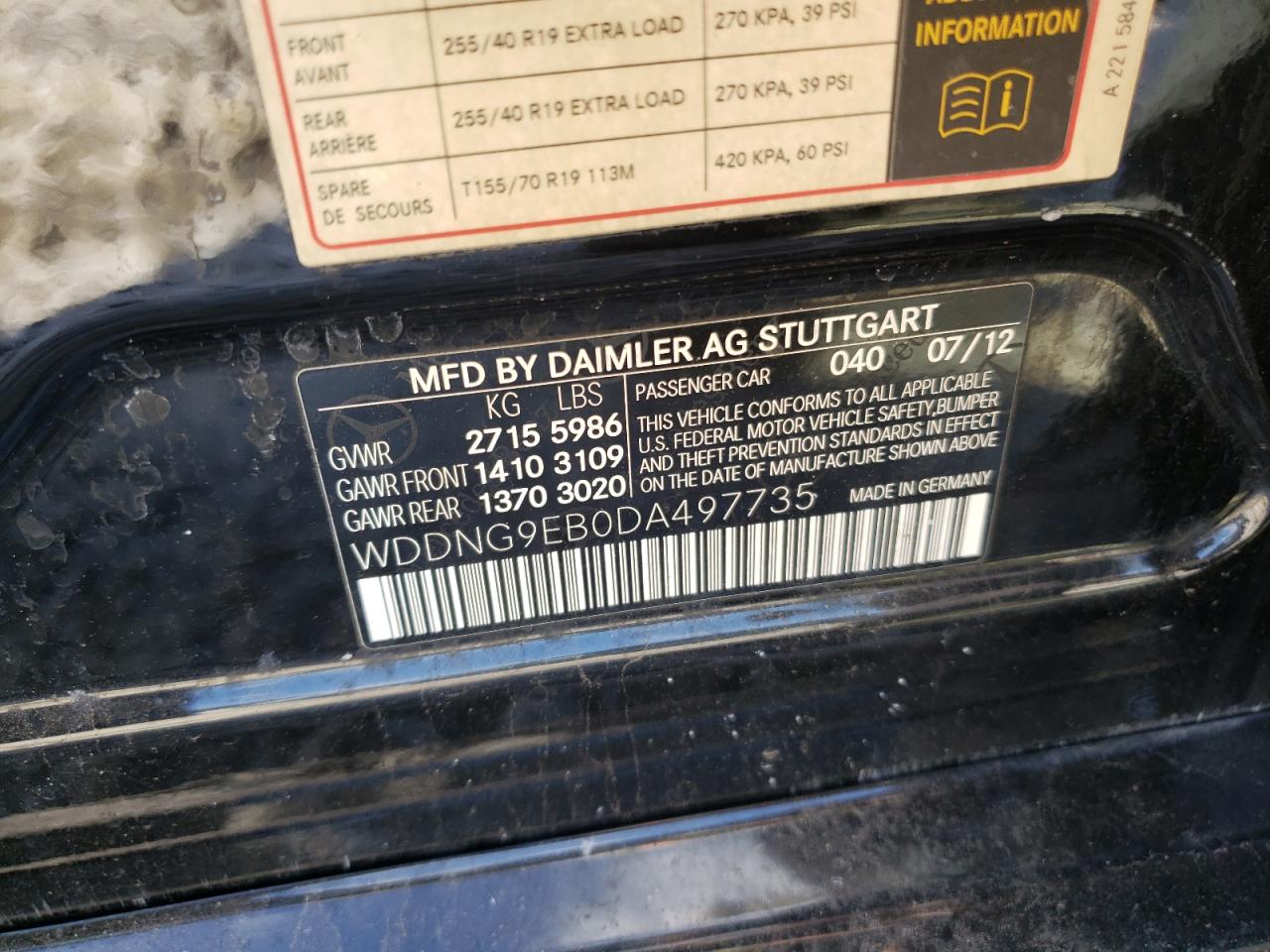 2013 Mercedes-Benz S-klasse - Image 12