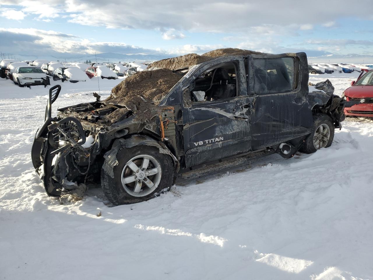 2012 Nissan Titan S на продаже в Helena, MT - All Over