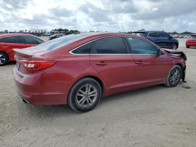 Sedans HYUNDAI SONATA 2016 Red