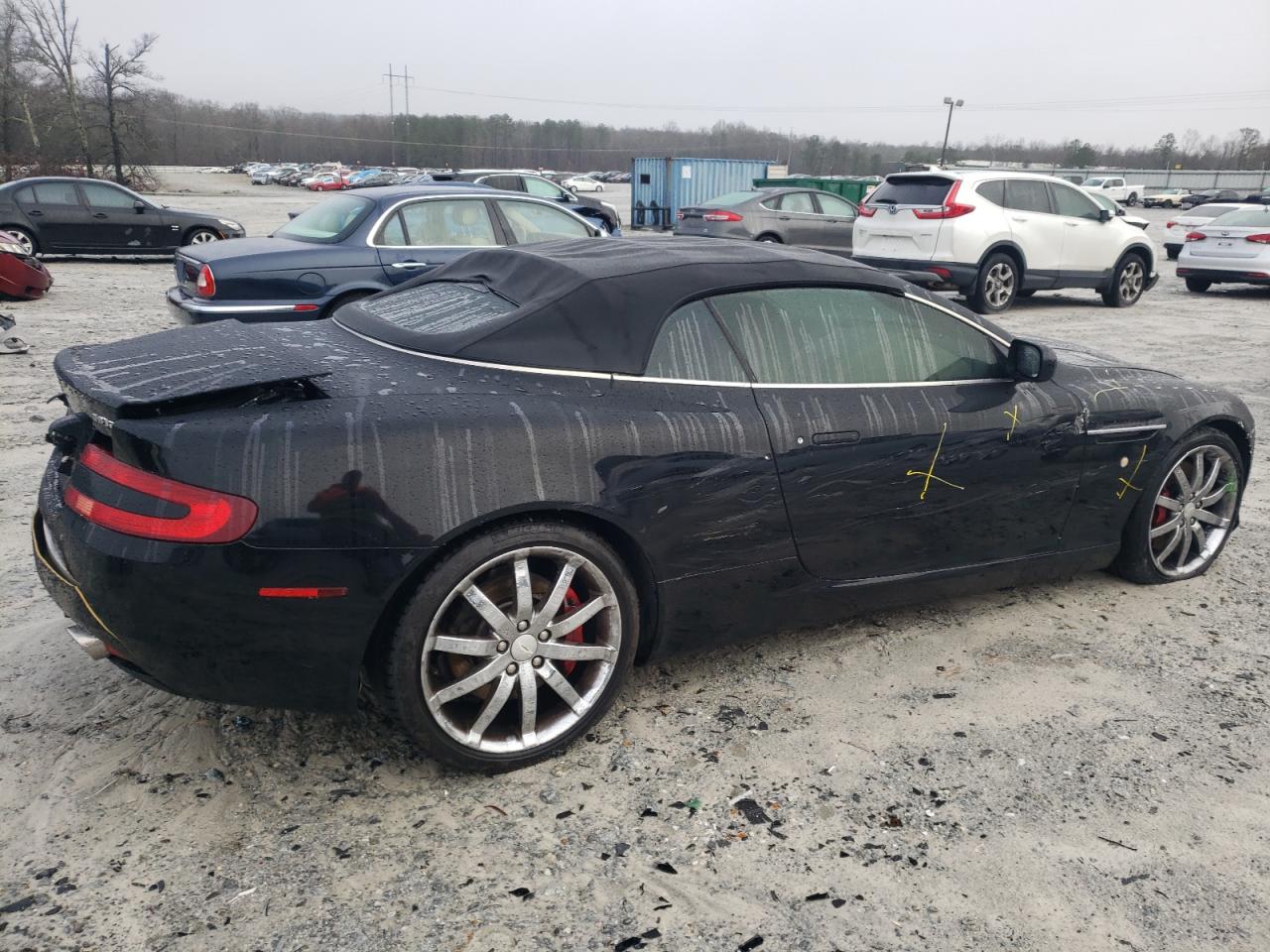 SCFAD02A76GB04438 Auction: COPART Lot: 44546955 Location: GA - ATLANTA EAST SCFAD02A76GB04438 ASTON MARTIN ALL MODELS 2006 BLACK Photo 3