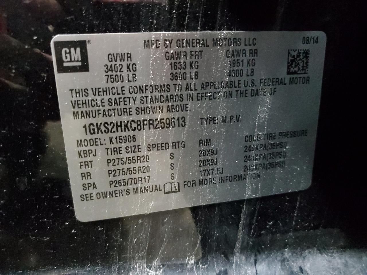 2015 GMC Yukon - Image 13
