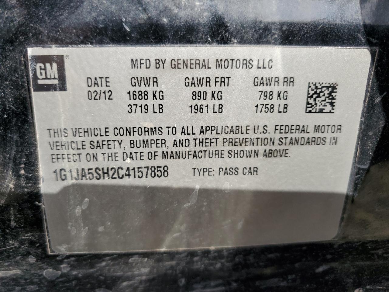 2012 Chevrolet Sonic - Image 12