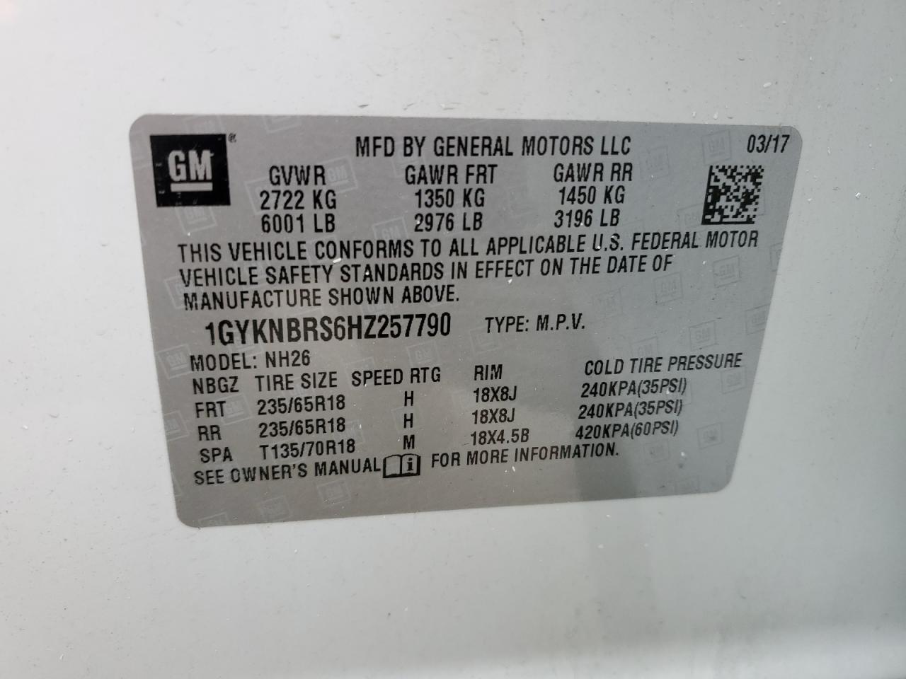 2017 Cadillac XT5 - Image 14