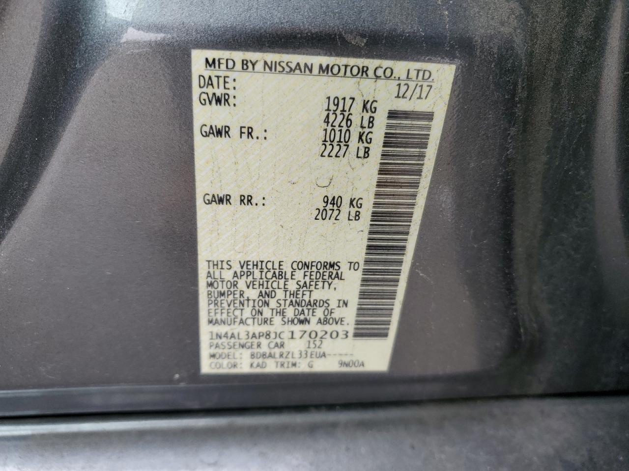 2018 Nissan Altima - Image 12