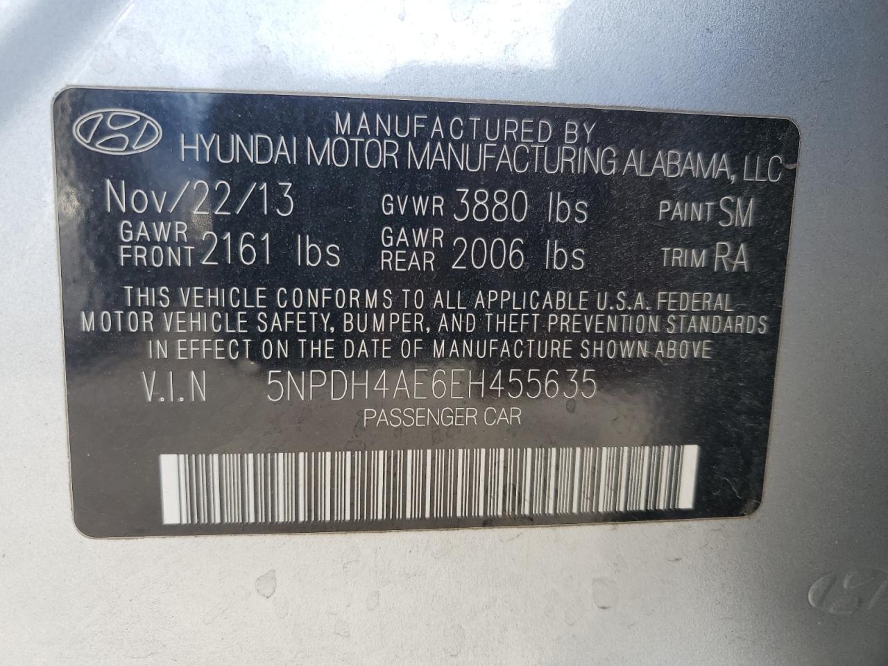 2014 Hyundai Elantra - Image 12