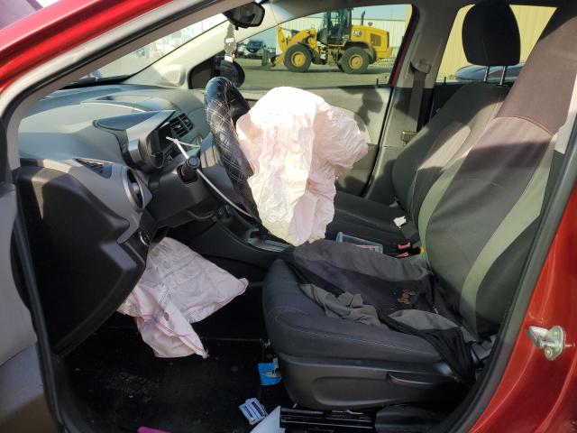  CHEVROLET SONIC 2012 Czerwony