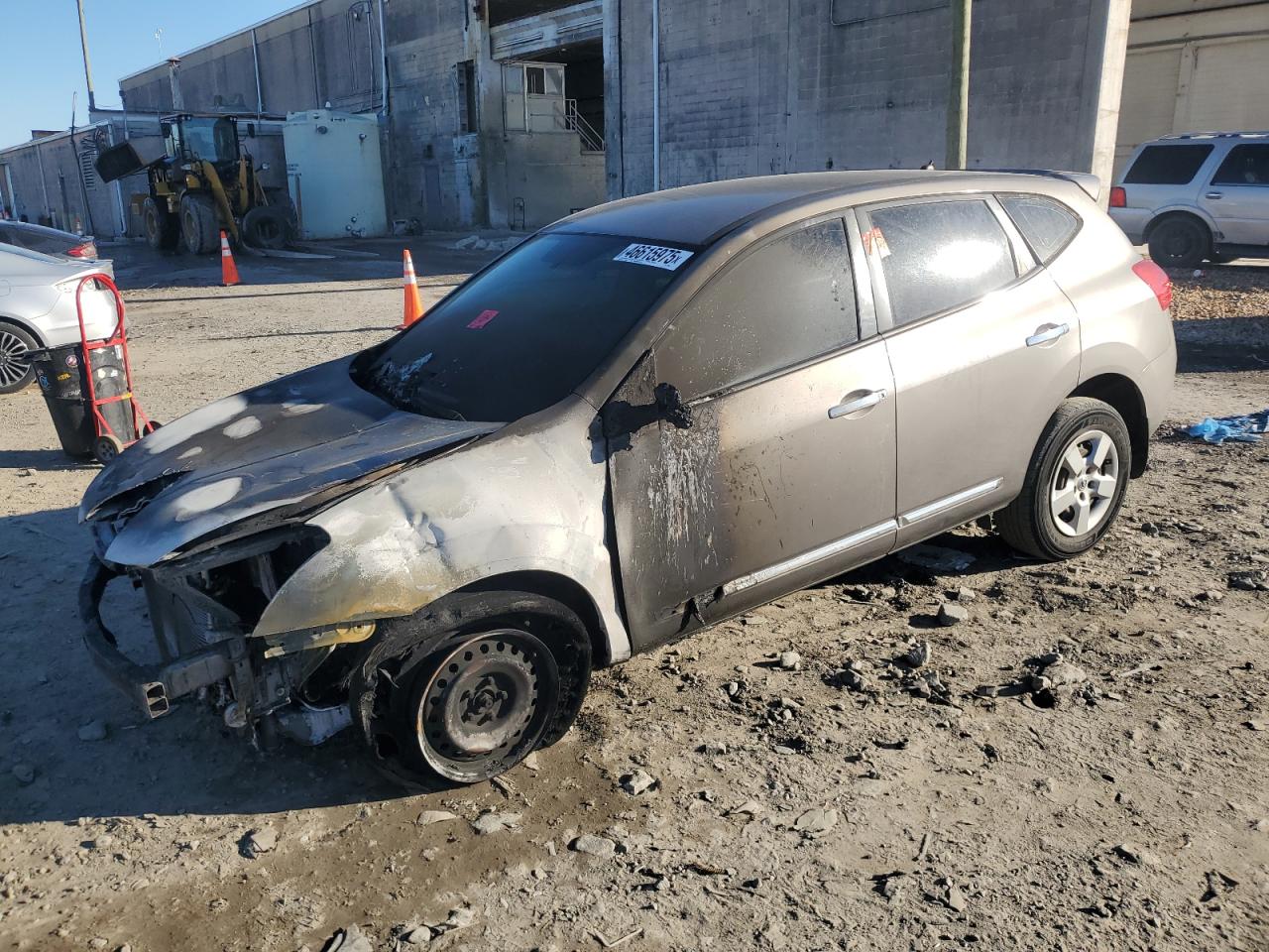 2011 Nissan Rogue S за продажба в Fredericksburg, VA - Burn