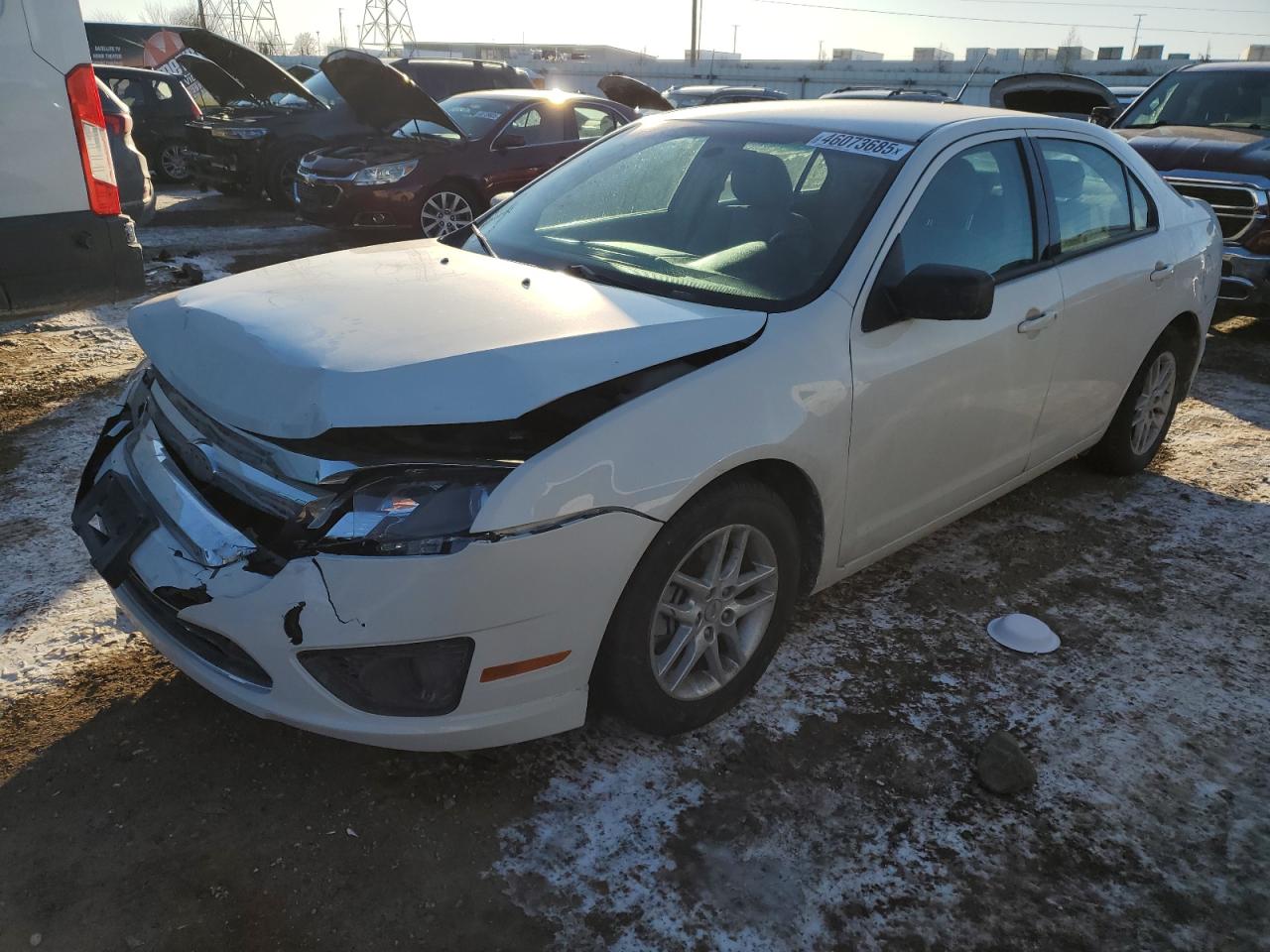 2012 Ford Fusion S للبيع في Elgin، IL - Front End