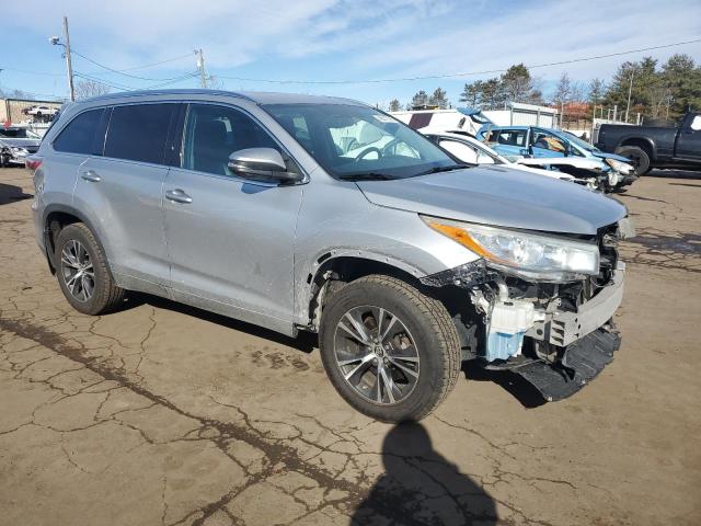 Parquets TOYOTA HIGHLANDER 2016 Srebrny