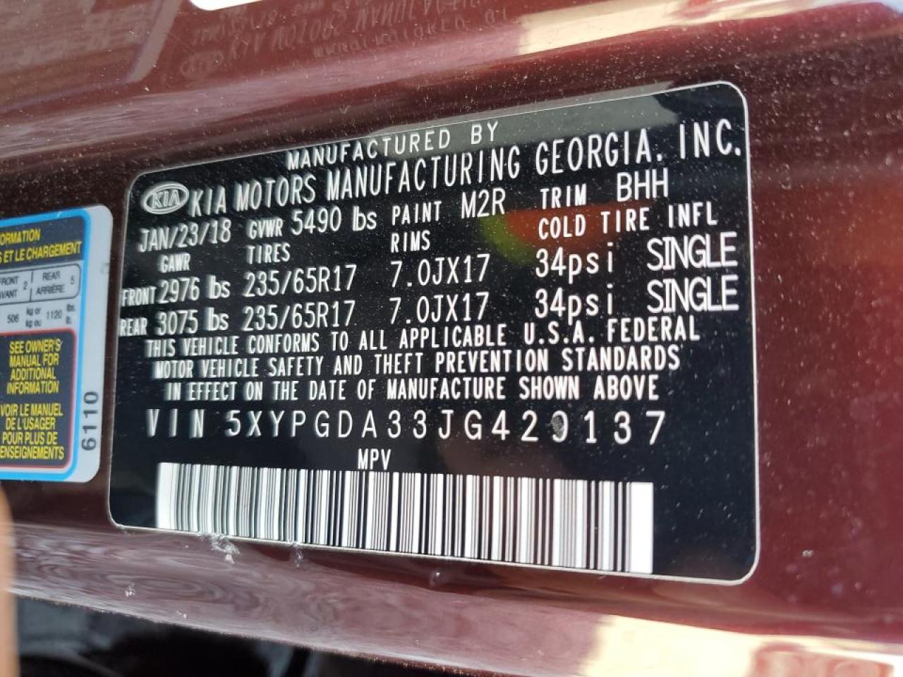 2018 Kia Sorento - Image 16