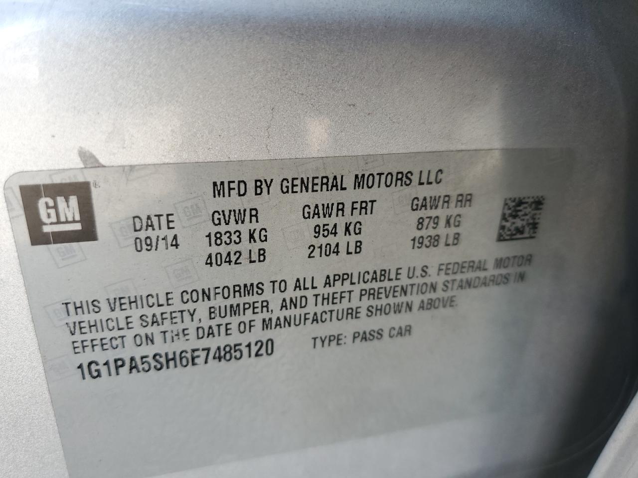 2014 Chevrolet Cruze - Image 14