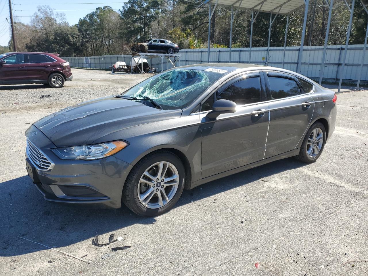 2018 Ford Fusion Se na sprzedaż w Savannah, GA - Front End