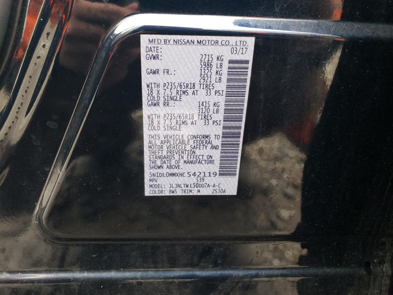 2017 Infiniti QX60 - Image 14