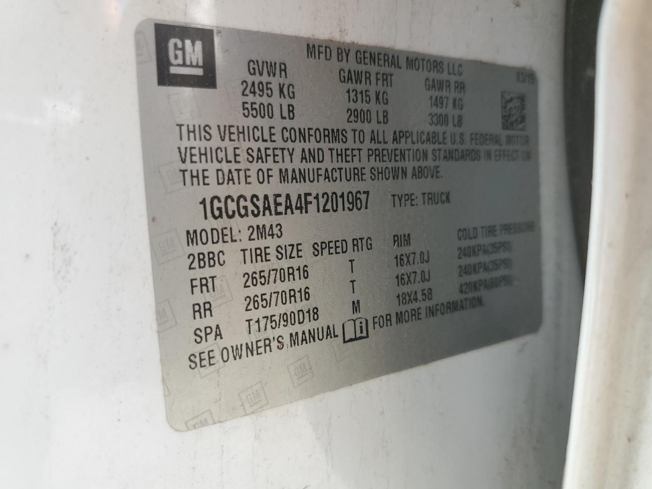 2015 Chevrolet Colorado - Image 12