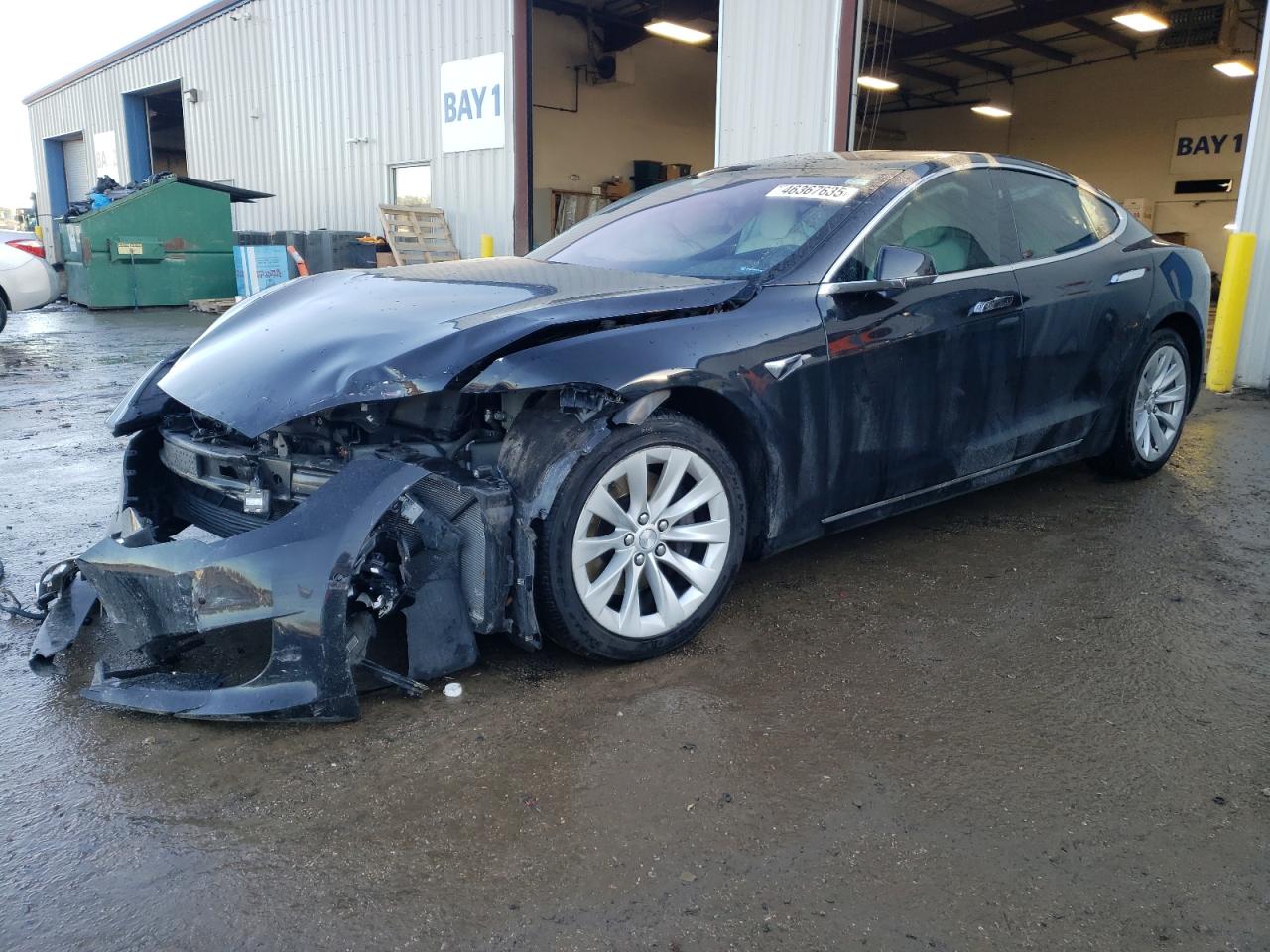 2017 Tesla Model S na sprzedaż w Elgin, IL - Front End