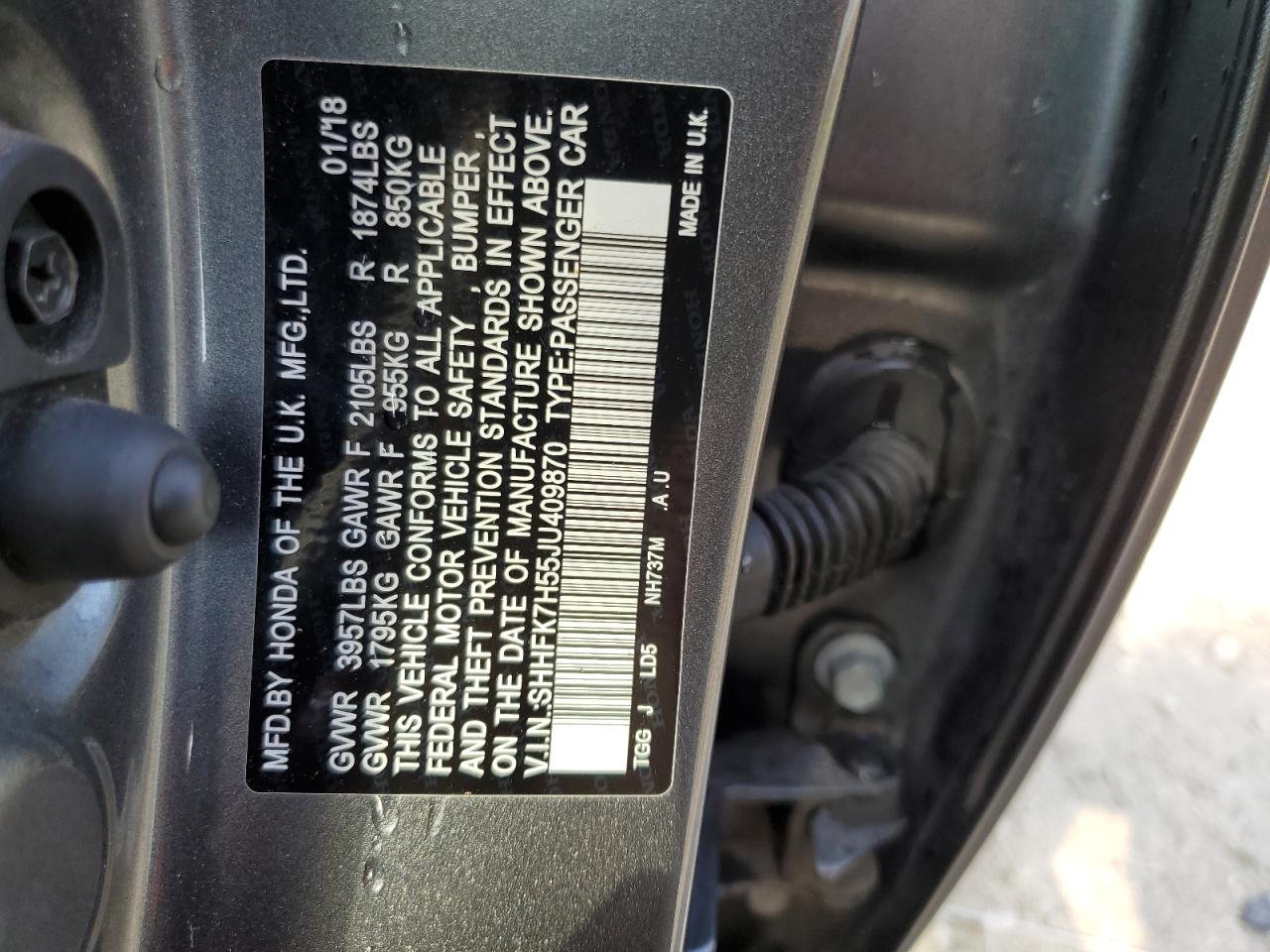 2018 Honda Civic - Image 13