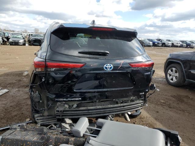  TOYOTA HIGHLANDER 2023 Czarny