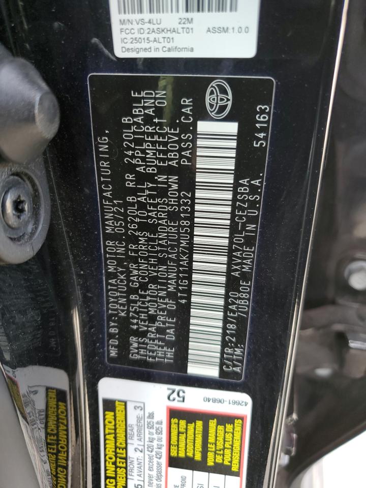 2021 Toyota Camry - Image 14