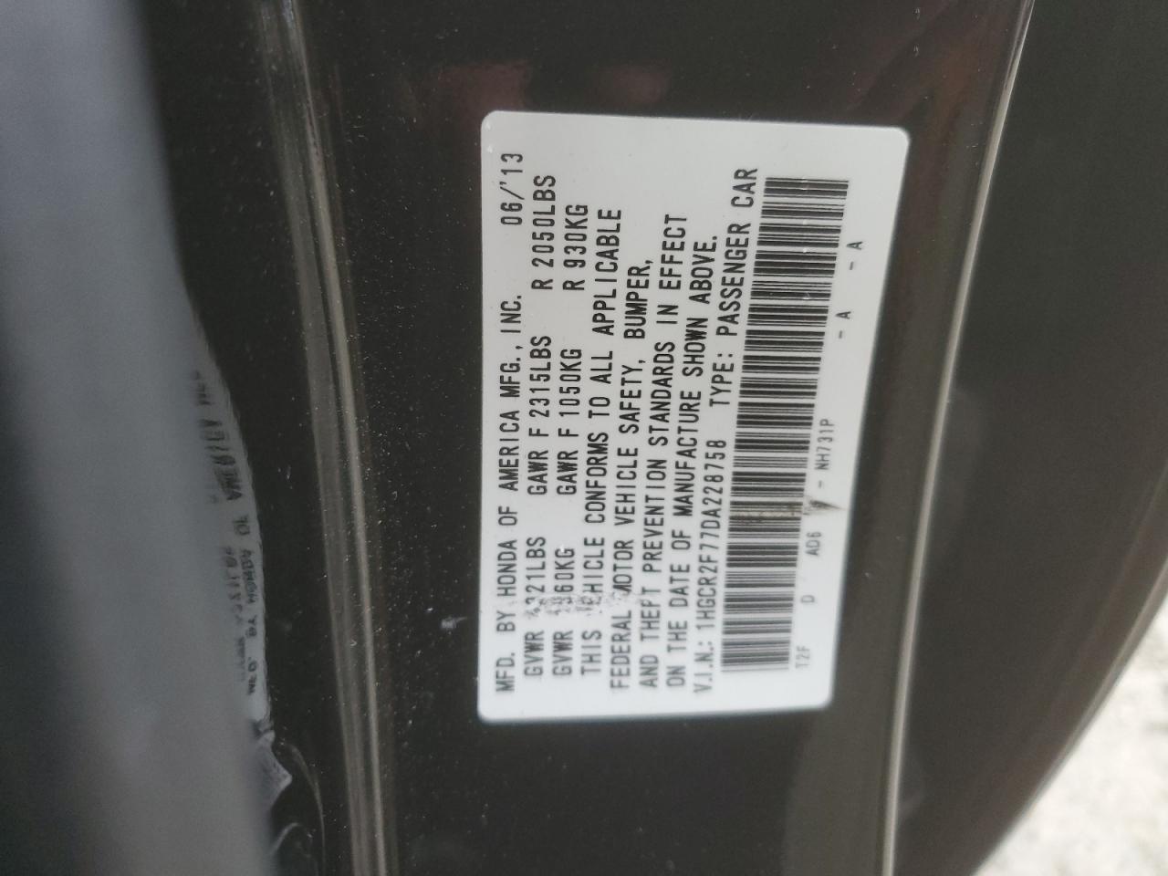 2013 Honda Accord - Image 12