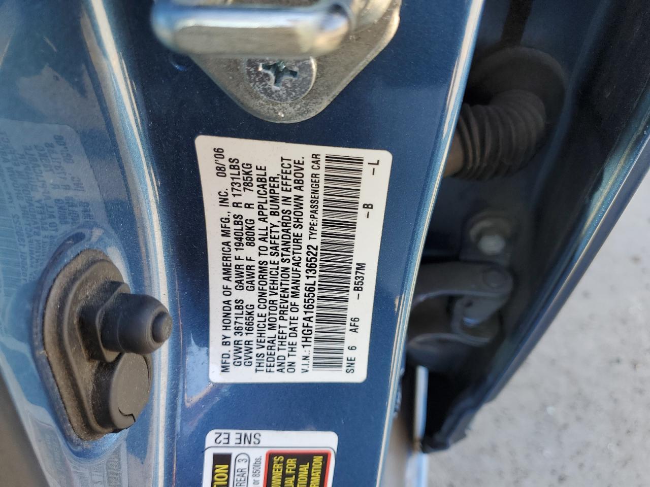 2006 Honda Civic - Image 12